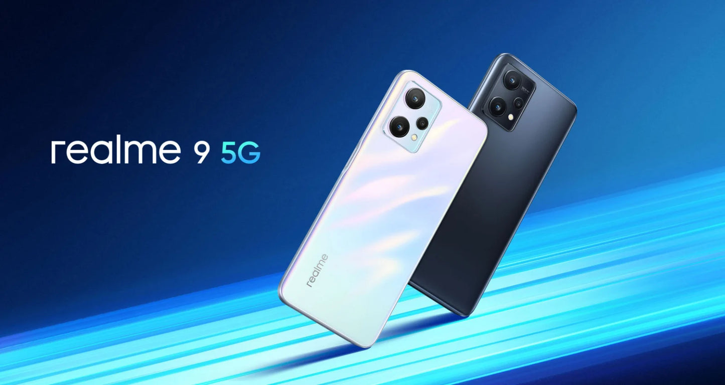 Telefon mobil Realme 9 5G, Dual SIM, 4GB RAM, 64GB, 5G, Meteor Black
