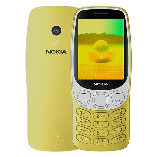 Telefon mobil Nokia 3210 (2024), Dual SIM, 4G, Gold, Telefon cu butoante / Telefon cu taste / Telefon seniori