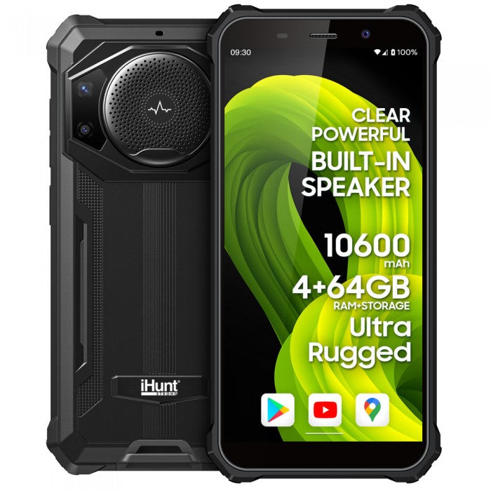 Telefon iHunt Titan Music P11000 Pro Black, 10600mAh, 64gb
