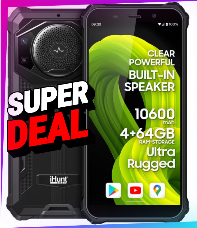 Telefon iHunt Titan Music P11000 Pro Black, 10600mAh, 64gb