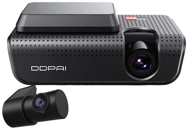 Camera auto DDPAI X5 Pro GPS DUAL, camera fata/spate, 4K, 90 fps, WiFi, Negru, CAMERA BORD AUTO