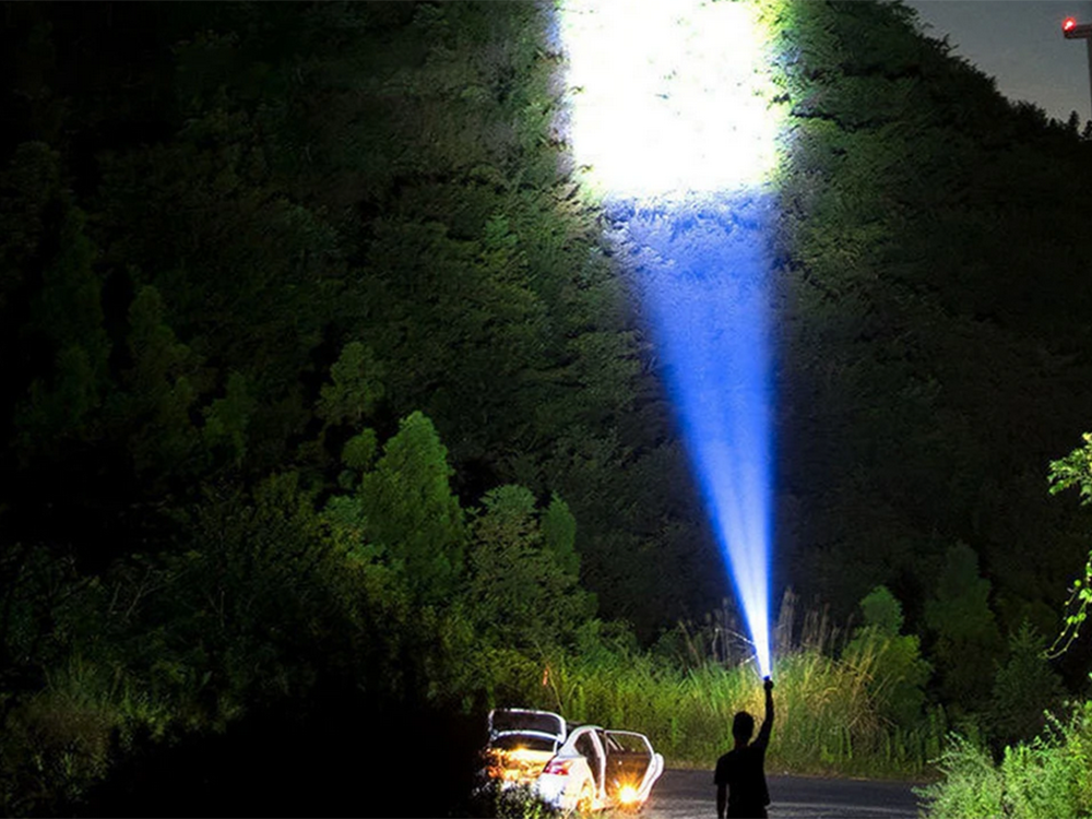 Lanterna Puternica cautare, offroad , COB