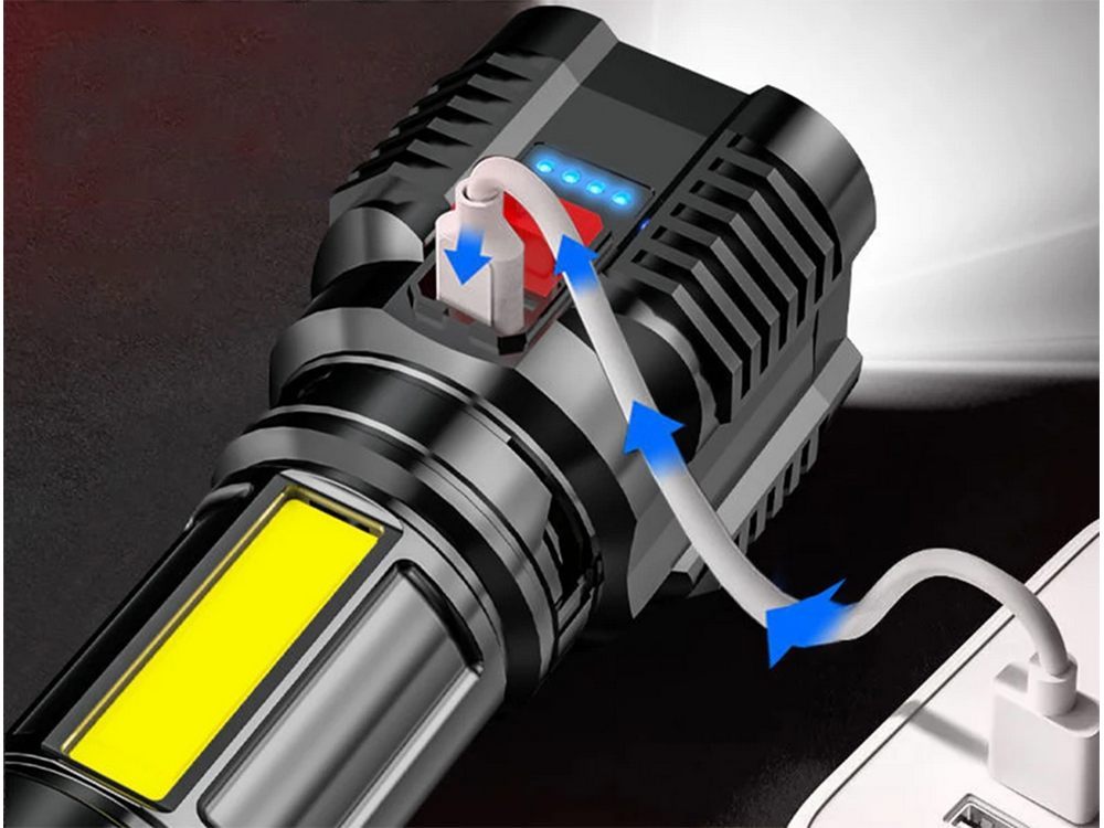 Lanterna Puternica cautare, offroad , COB