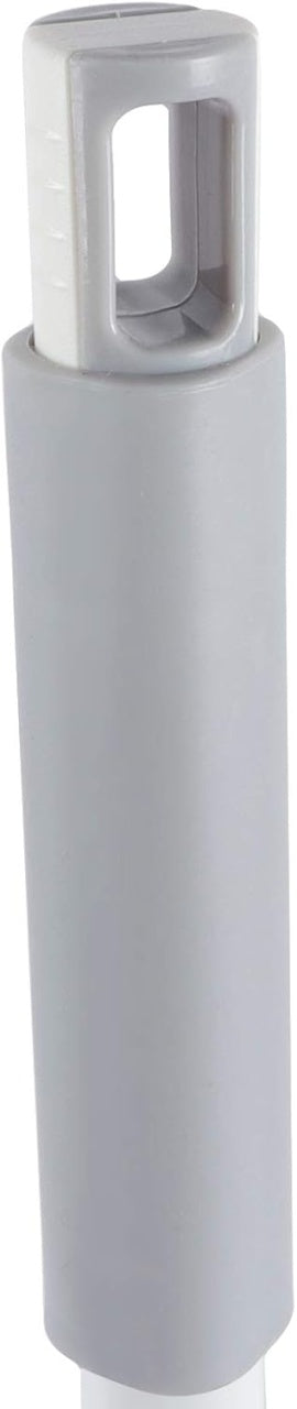 Mop cu sistem de storcare rapida, Microfibra 36 CM, Pentru curatenie Profesionala interior/exterior praf si substante lichide cu spalare, Tija reglabila din otel inoxidabil, Gri