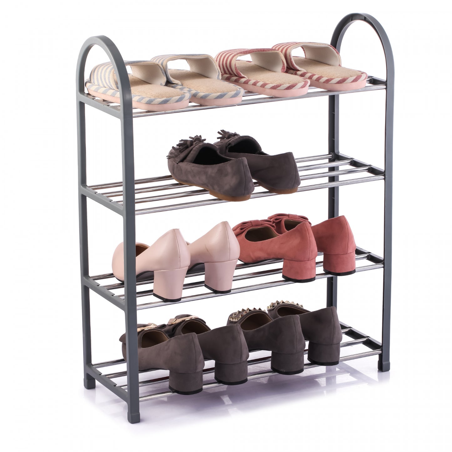 Raft Organizator pentru pantofi cu 4 niveluri , raft pantofi,