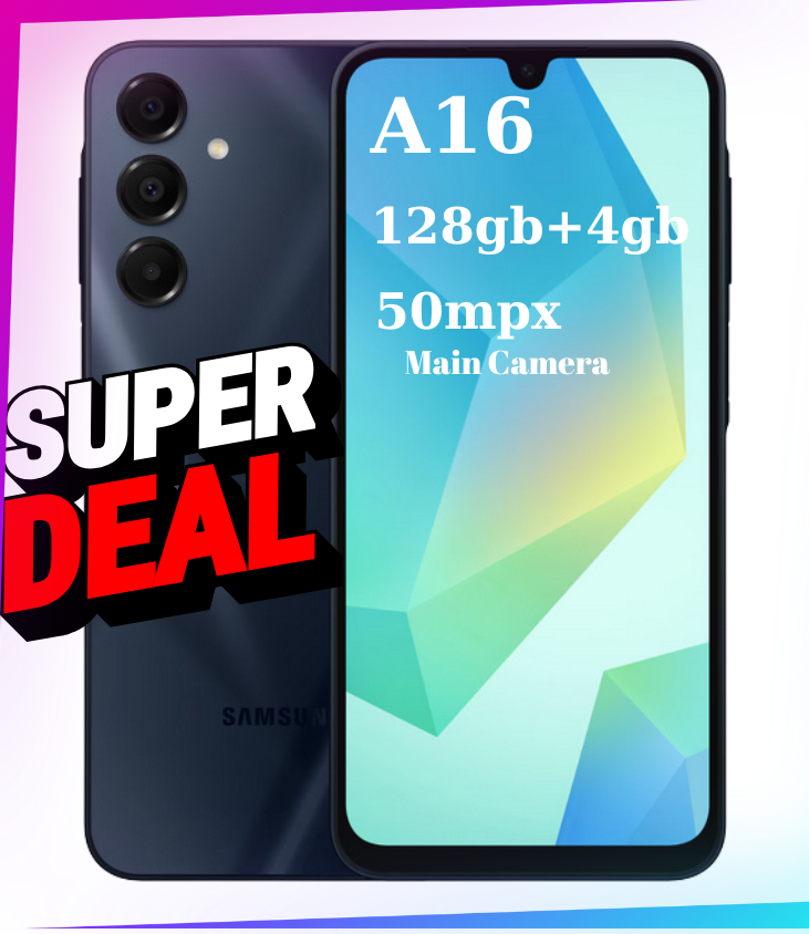 Telefon mobil Samsung Galaxy A16, Dual SIM, 4GB RAM, 128GB, 4G, Blue Black