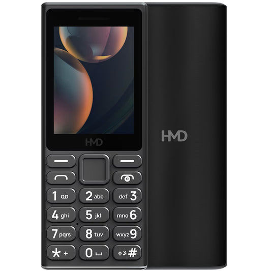 Telefon Nokia HMD 105 4G, Display 2.4", IP54, Black / Telefon cu butoane / Telefon seniori / Telefon batrani
