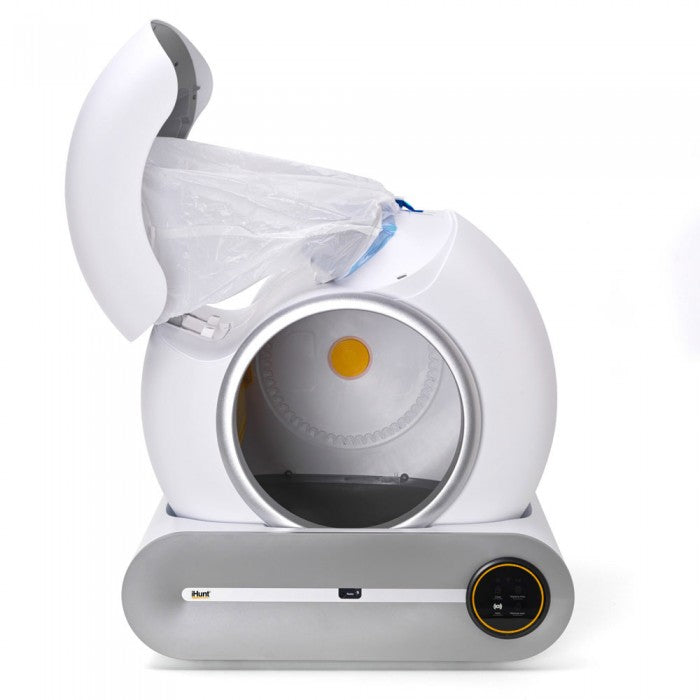 Litiera Automata iHunt Smart Cat Litter pentru pisici, auto-curatare, sterilizare, aplicatie mobila