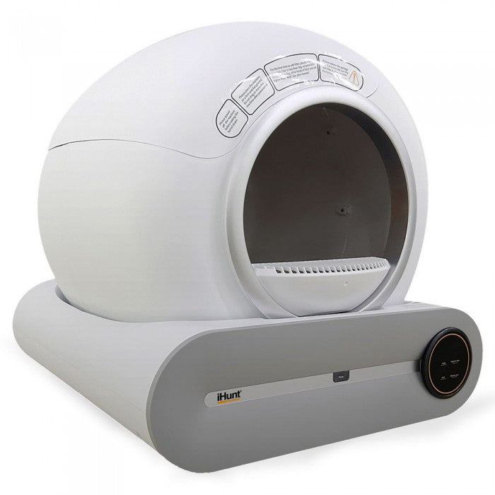 Litiera Automata iHunt Smart Cat Litter pentru pisici, auto-curatare, sterilizare, aplicatie mobila