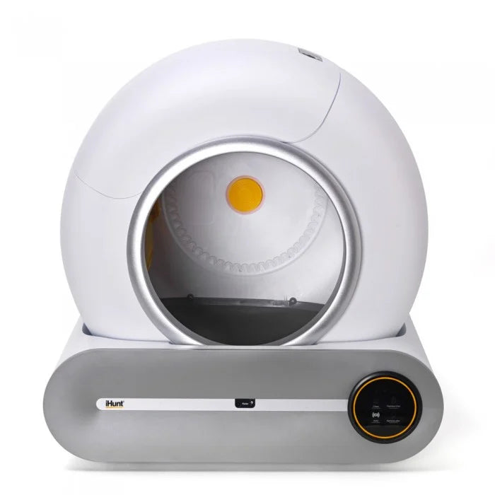 Litiera Automata iHunt Smart Cat Litter pentru pisici, auto-curatare, sterilizare, aplicatie mobila