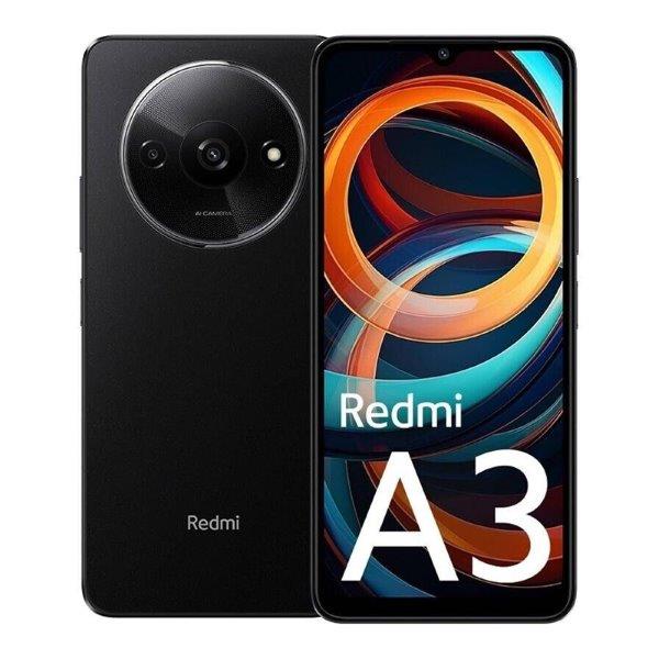 Telefon mobil Xiaomi Redmi A3, 3GB RAM, 64GB, 4G, Black - Xiaomi